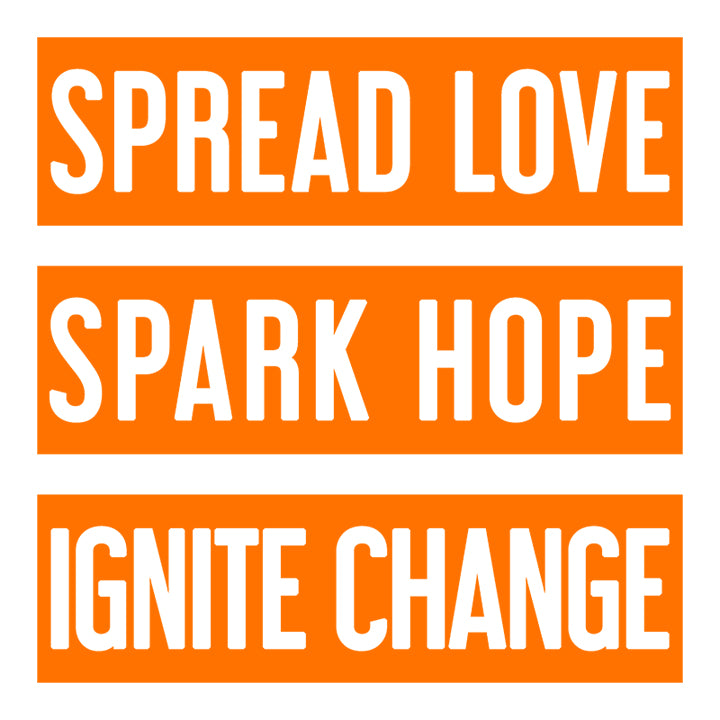 Spread Love (Orange) Hoodie