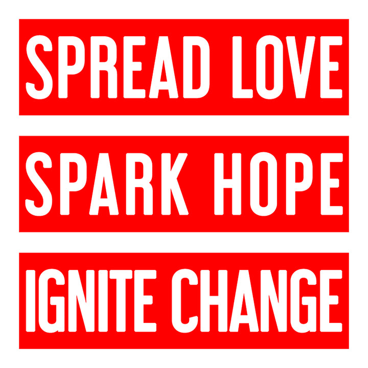 Spread Love (Red) Hoodie
