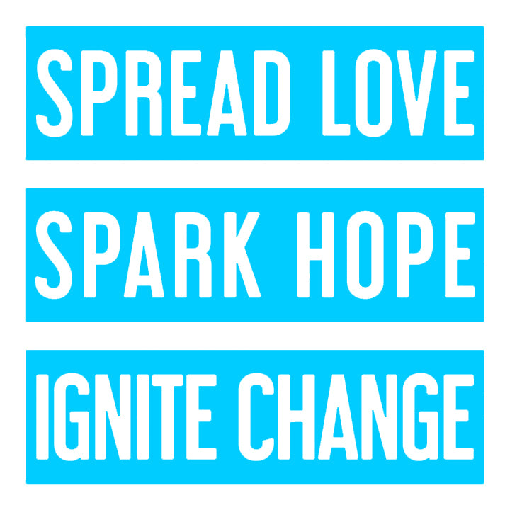 Spread Love (Sky Blue) Hoodie
