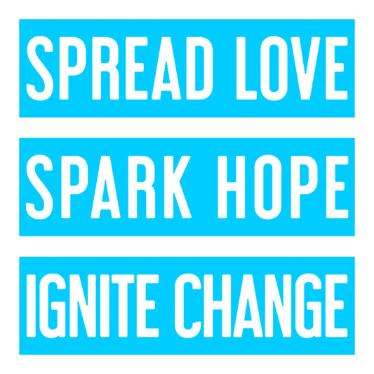 Spread Love (Sky Blue) Hoodie